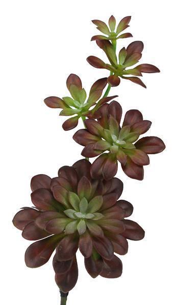 12"L CASCADING SEDUM PICK BURGUNDY