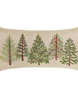 Merry Tartan Trees Pillow