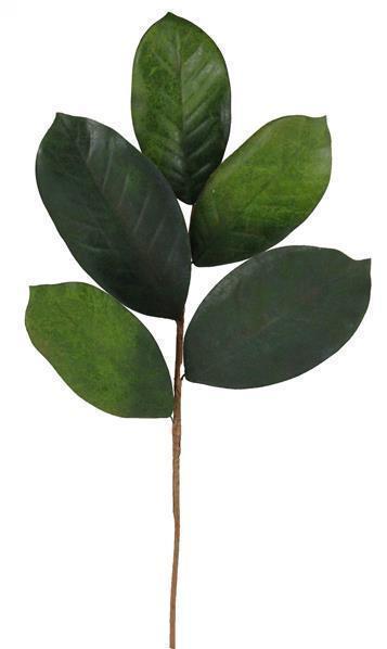 18"L MAGNOLIA LEAF PICK 2 - TONE GREEN