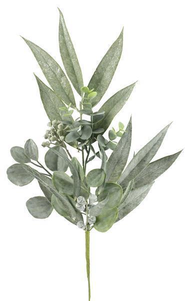 21"L MIXED EUCALYPTUS SPRAY GREEN