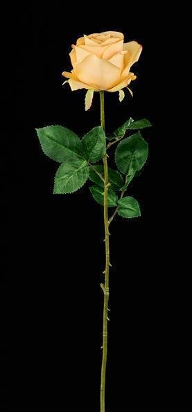 24"L ROSE STEM YELLOW