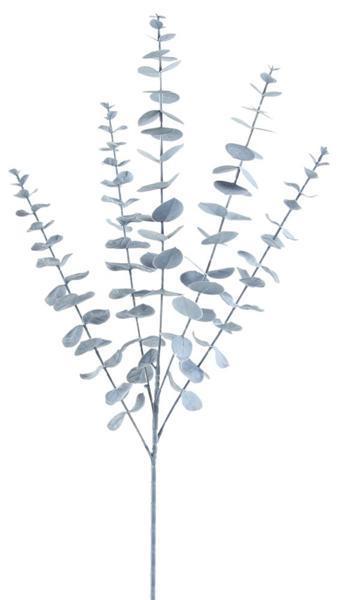 27"L EUCALYPTUS SPRAY X 5 SMOKE BLUE