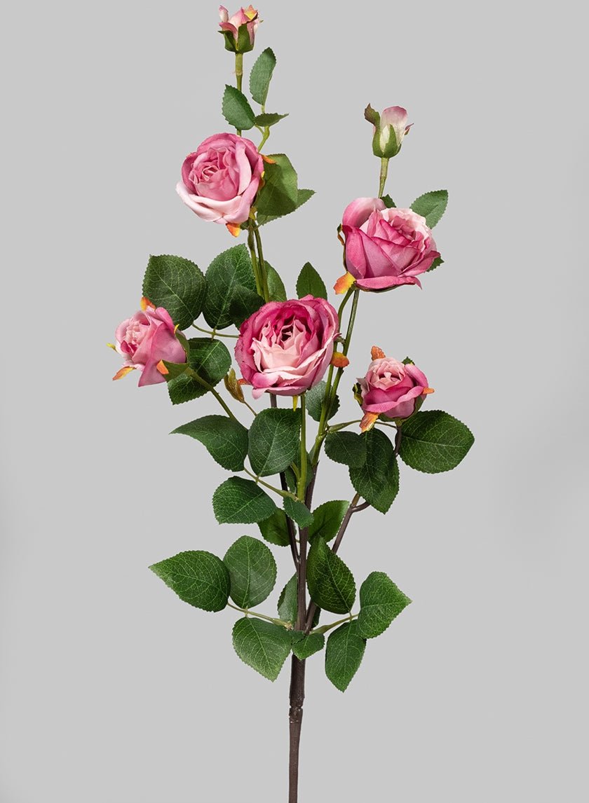 28 in Pink Pearl Cabbage Rose Spray