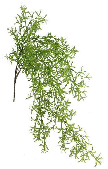 31"L TEA LEAF HANGING SPRAY GREEN