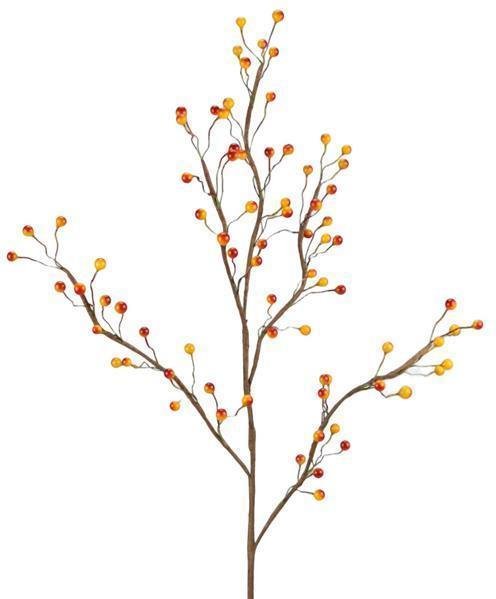 32"L BERRY SPRAY ORANGE/RED