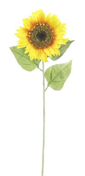 33"L X 6.5"DIA SUNFLOWER STEM BRIGHT YELLOW/GOLD