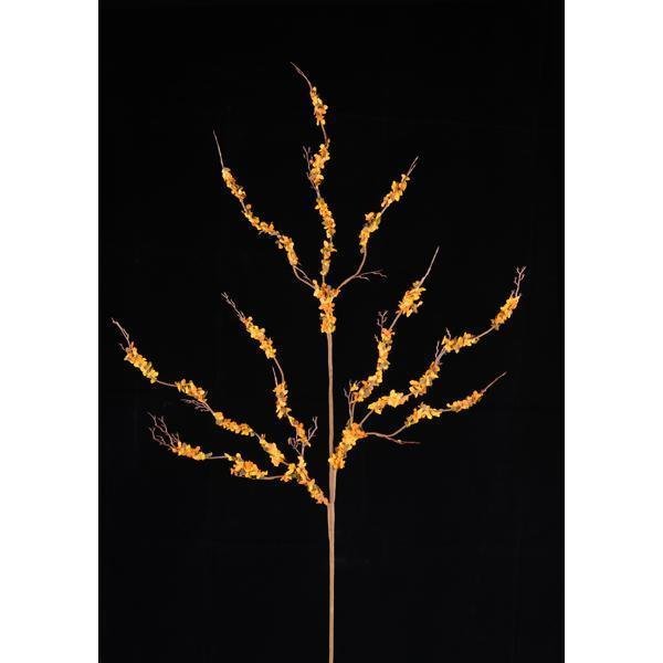 35"L PAPER/WILD TWIG SPRAY MUSTARD/ORANGE/BROWN