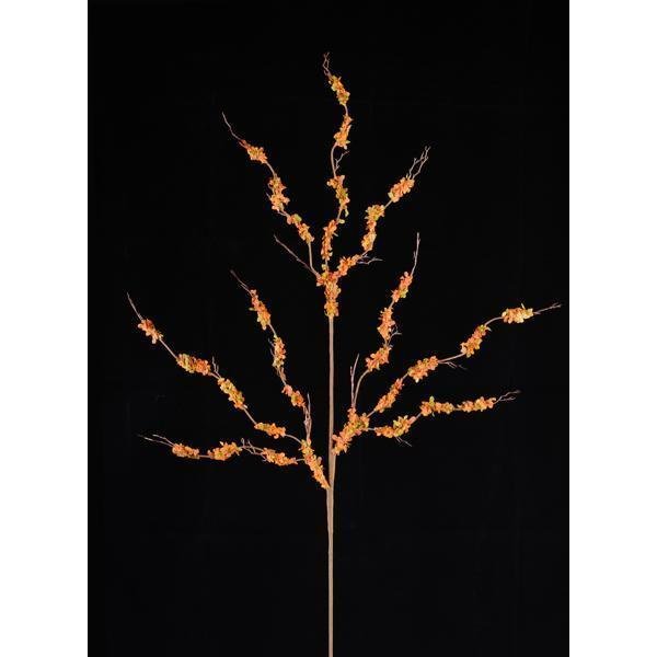 35"L PAPER/WILD TWIG SPRAY ORANGE/GREEN/BROWN