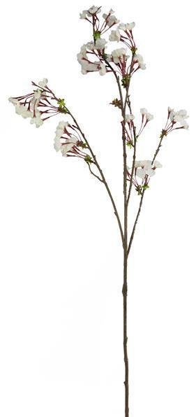 42"L CHERRY BLOSSOM BRANCH WHITE