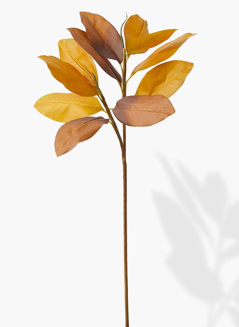 48 in Fall Magnolia Leaf Spray