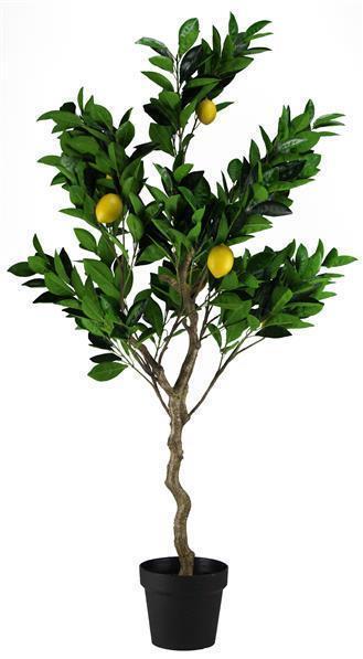 48"H LEMON TREE W/POT 2 - TONE GREEN