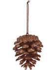 Small Pinecone Christmas Ornament Set