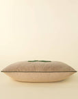 21x12 Velvet Bow Pillow, Green