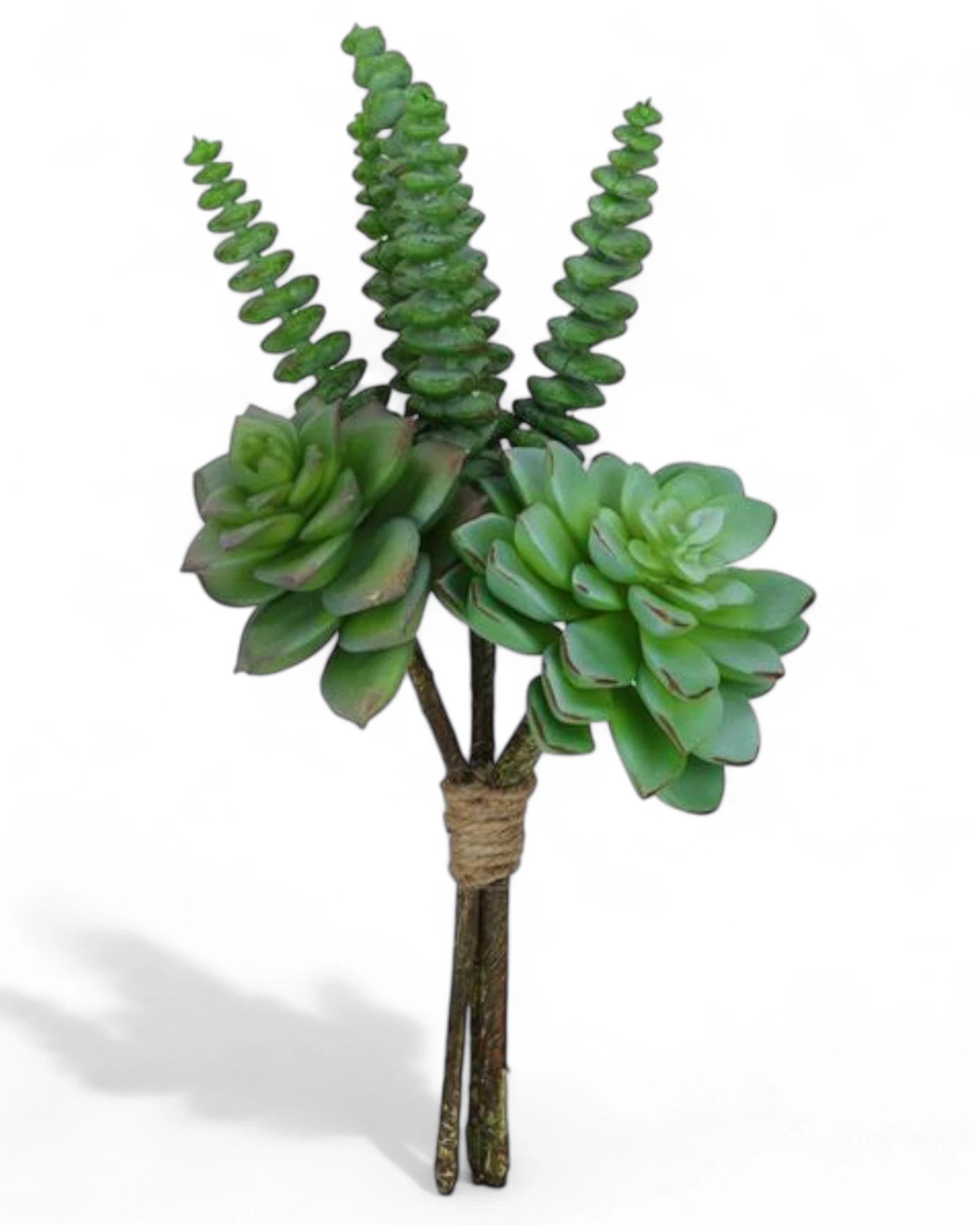 10"H MIXED SUCCULENT BUSH GREEN