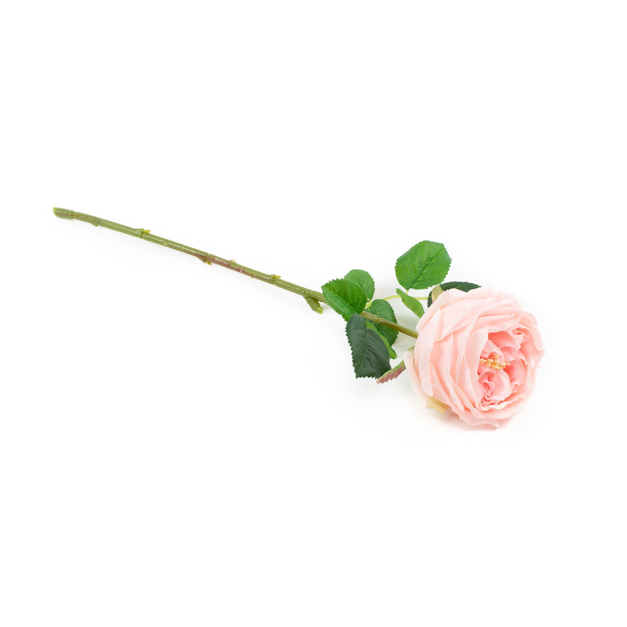 Real Touch Pink English Rose 17 Inch