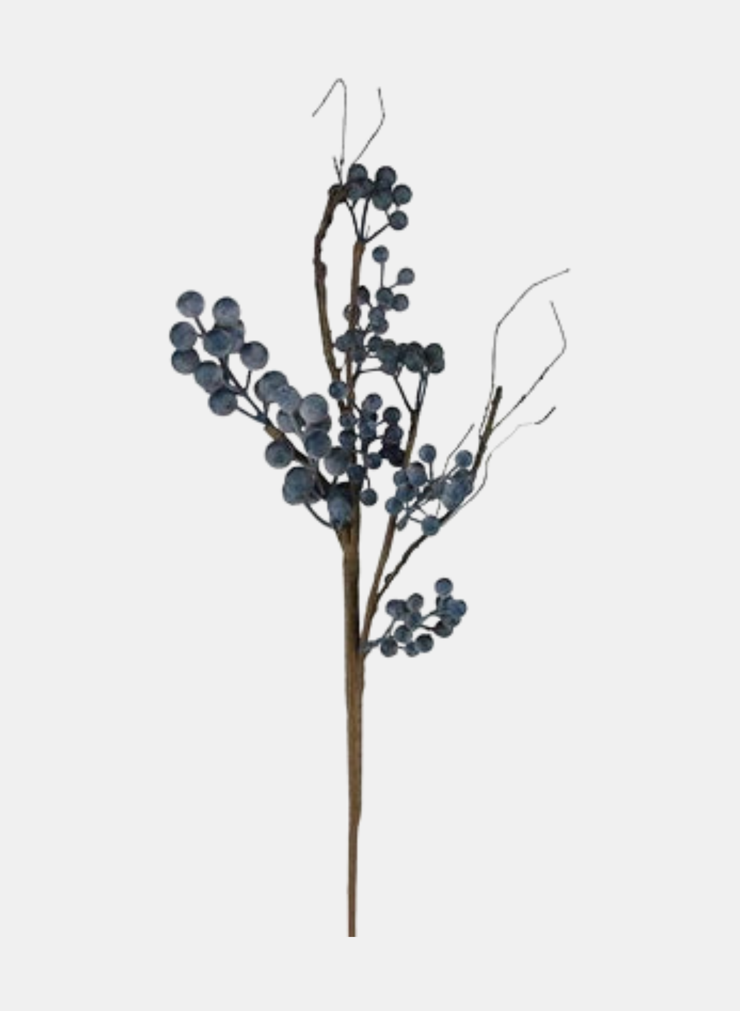 22"L MIXED BERRY SPRAY DUSTY BLUE