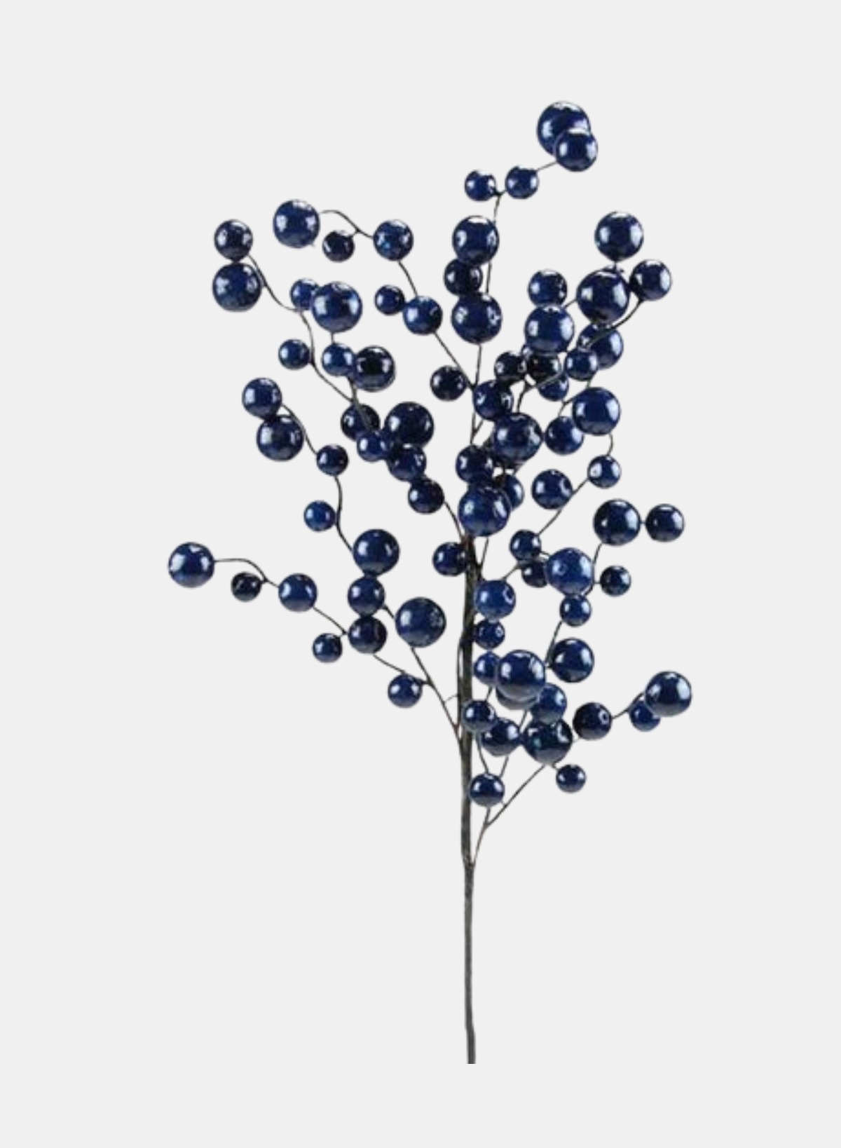 27"L MIXED BERRY SPRAY WATER PROOF - NAVY BLUE