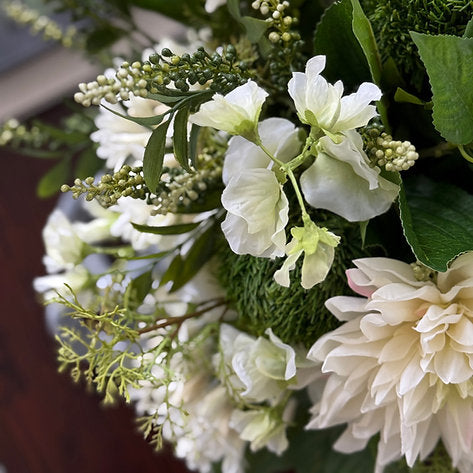 White Garden Floral Arrangement