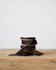 Brown Velvet Holiday Ribbon