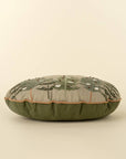 Alpine Trees Round Pillow