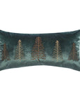 Christmas Tree Beaded Throw Pillow