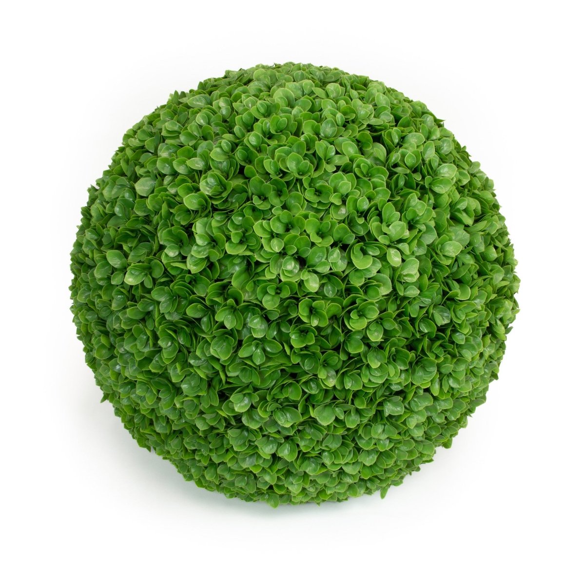 Faux Jade Leaf Ball - 28 Inch