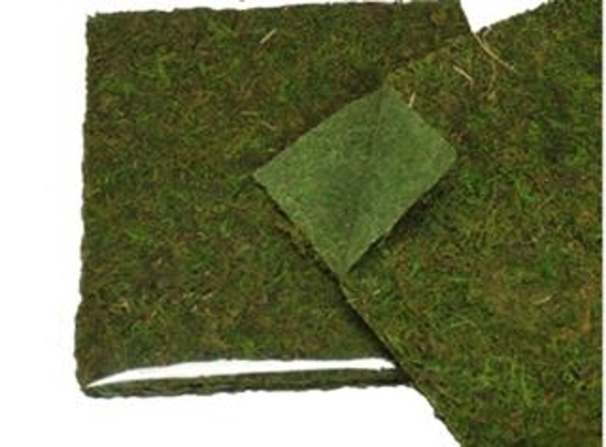 Moss Mat - Green - 16" X 18" - 6 Pcs