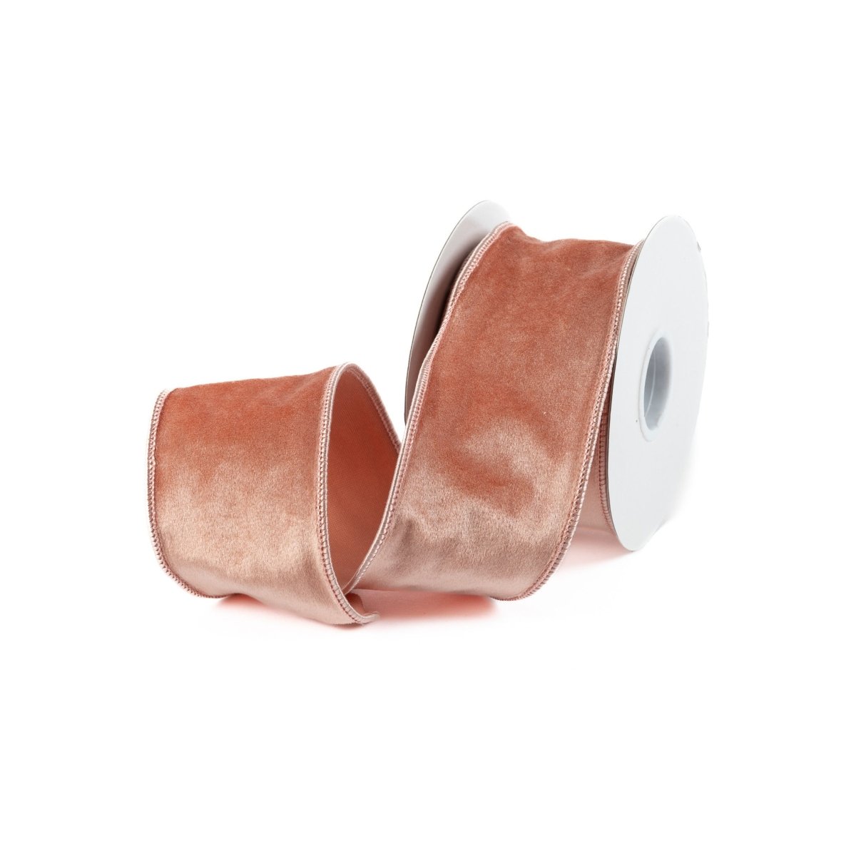 Velvet Ribbon 2.5" X 10 Yd - Salmon