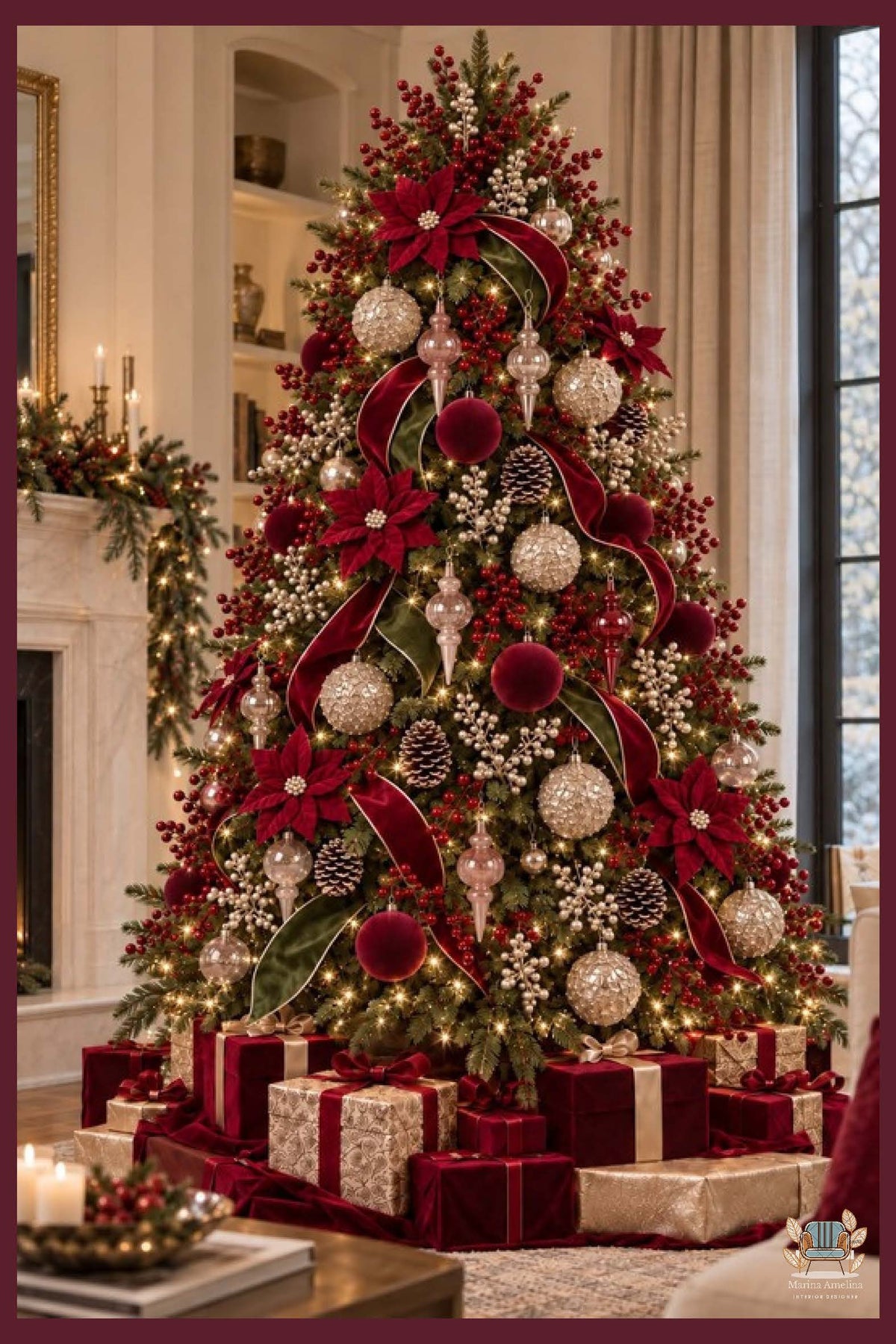 ROYAL BURGUNDY CHRISTMAS COLLECTION