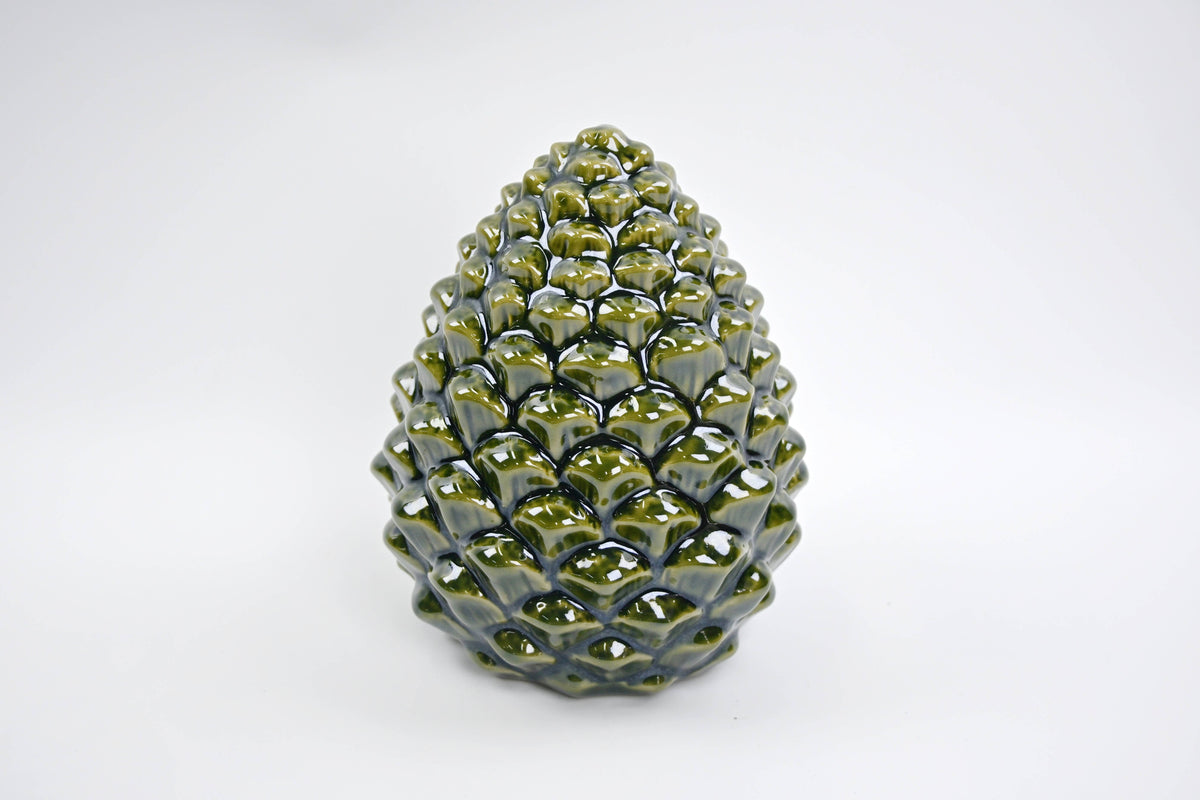 Ceramic Natural Pinecone Decoration Medium