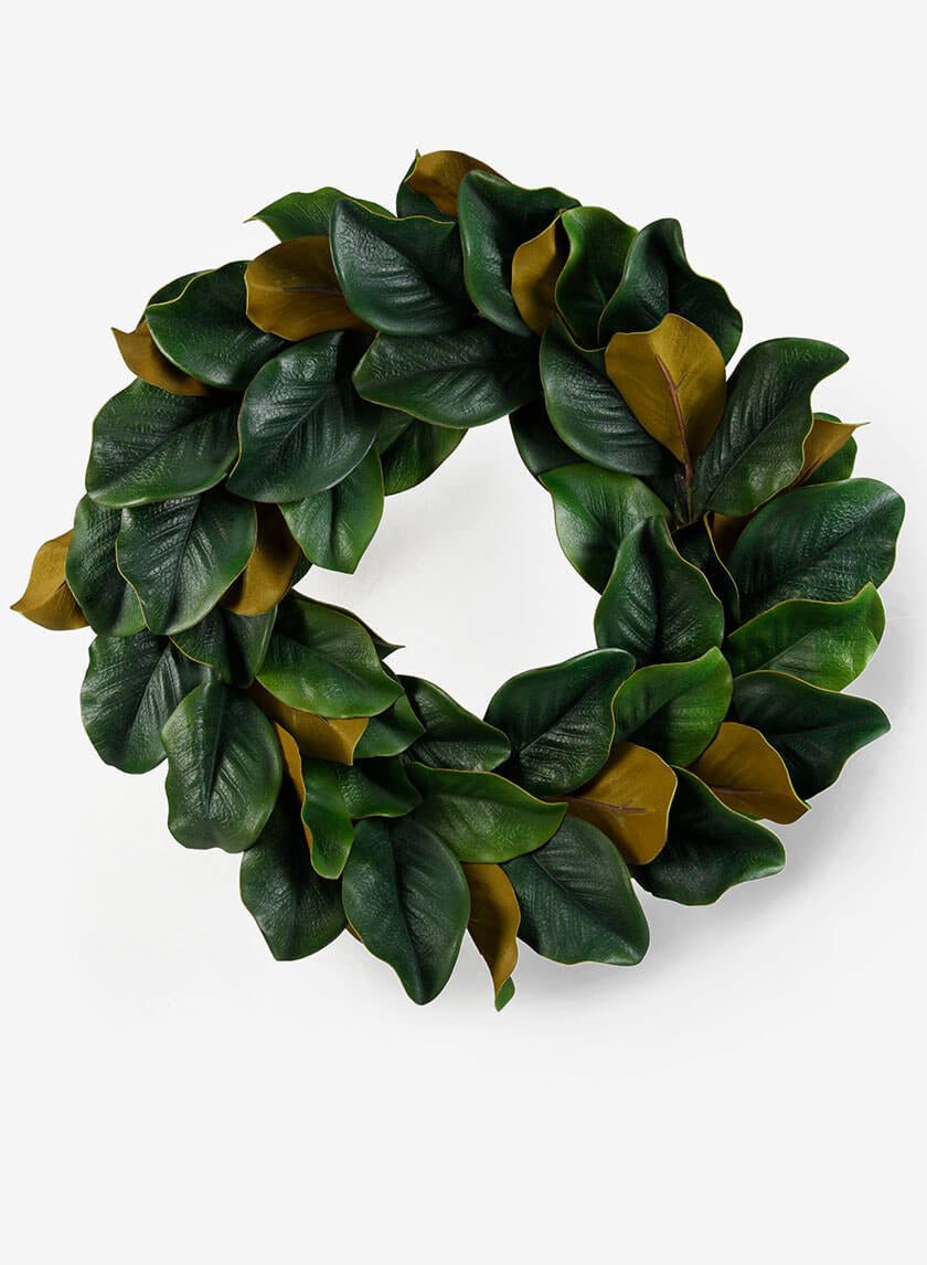 24 in Magnolia Wreath