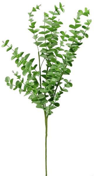 24"L EVA EUCALYPTUS LEAF SPRAY 2 - TONE GREEN