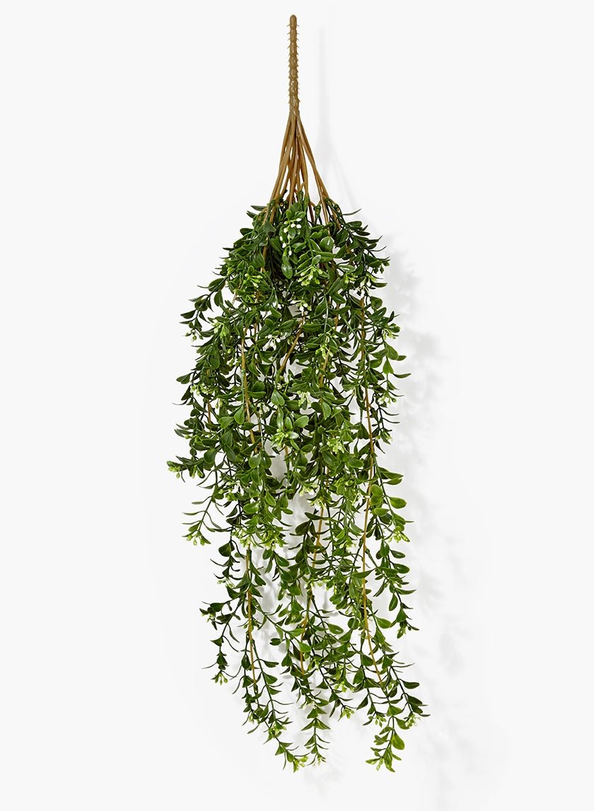 25in Faux Boxwood Hanging