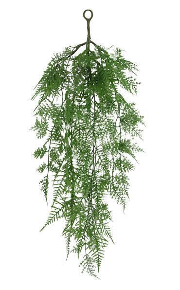 28"L HANGING ASPARAGUS FERN SPRAY GREEN