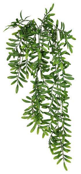 30"L HANGING LEAF SPRAY GREEN