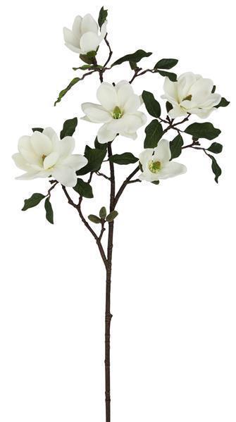 32"L MAGNOLIA BRANCH WHITE