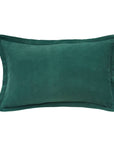 Christmas Peace Green Throw Pillow