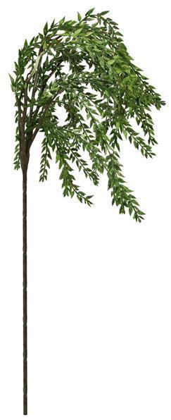 34"L HANGING WILLOW SPRAY GREEN