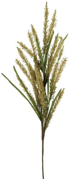 35.5" BEAD SPIKE PAPER GRASS SPRAY