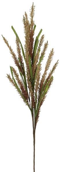 35.5" BEAD SPIKE PAPER GRASS SPRAY