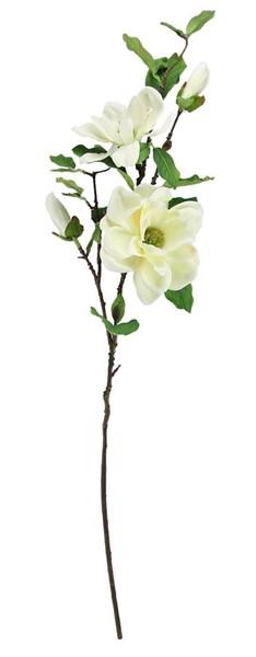 37"L MAGNOLIA SPRAY WHITE/2 - TONE GREEN