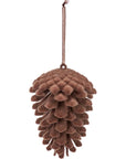 Medium Pinecone Christmas Ornament Set