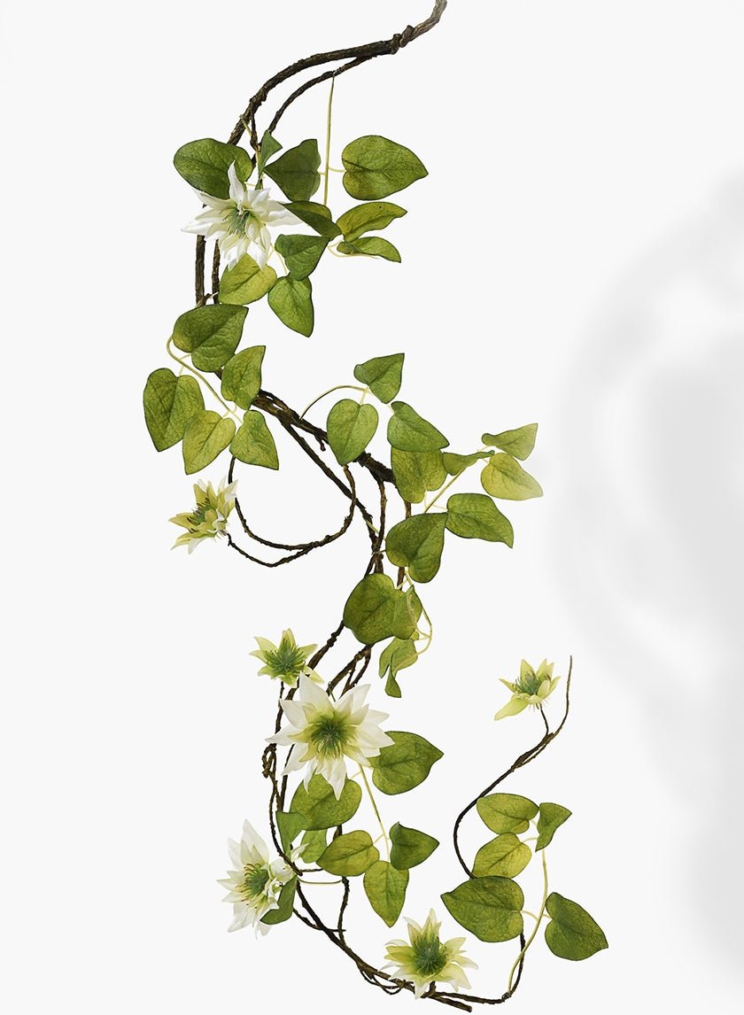 56 in Green Clematis Garland