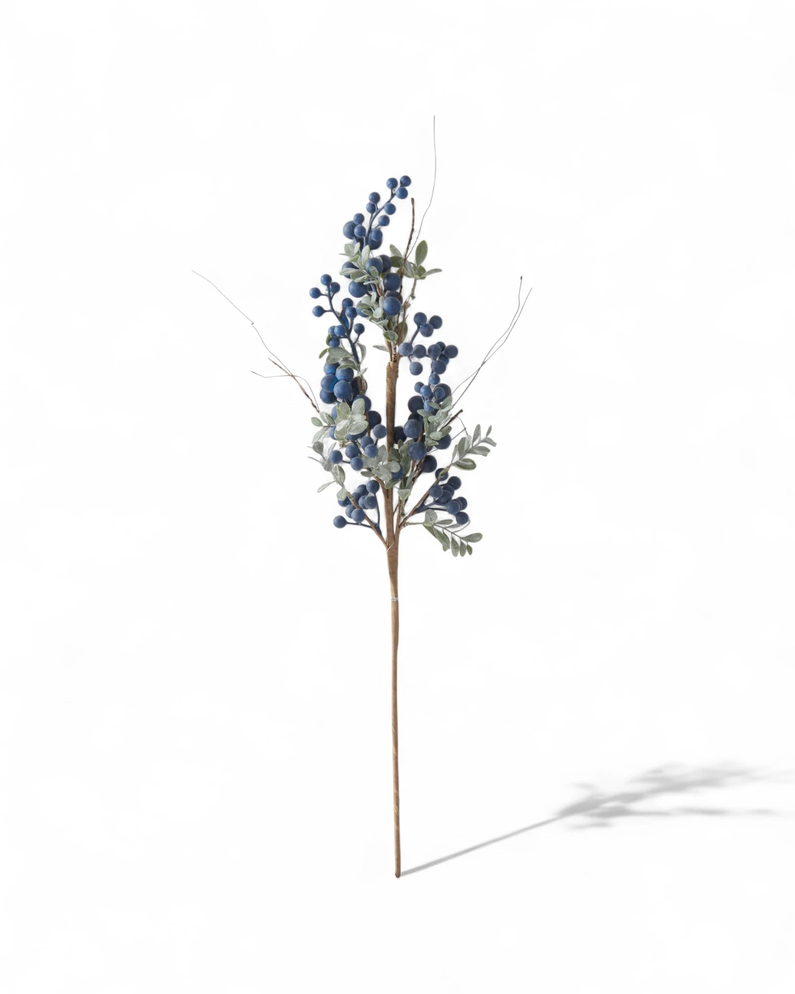 28 Inch Blue Grape Berry Stem