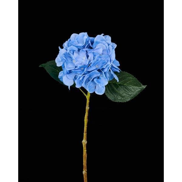 7"DIA HYDRANGEA STEM; 19"OAH BLUE