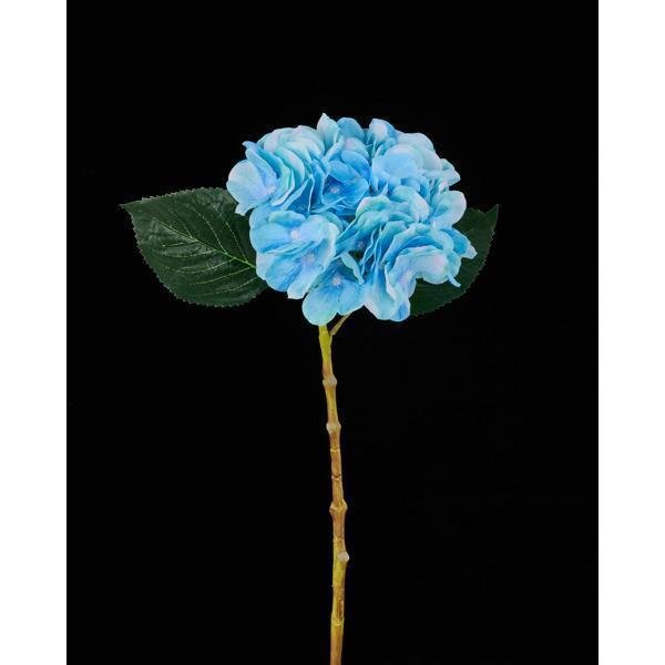 7"DIA HYDRANGEA STEM; 19"OAH LIGHT BLUE