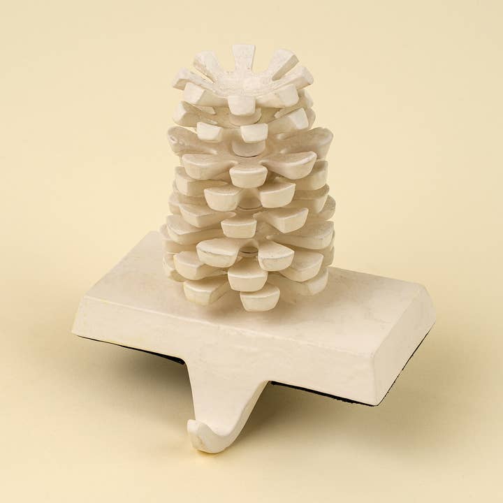Pinecone Stocking Holder