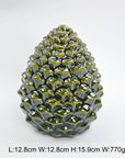 Ceramic Natural Pinecone Decoration Medium
