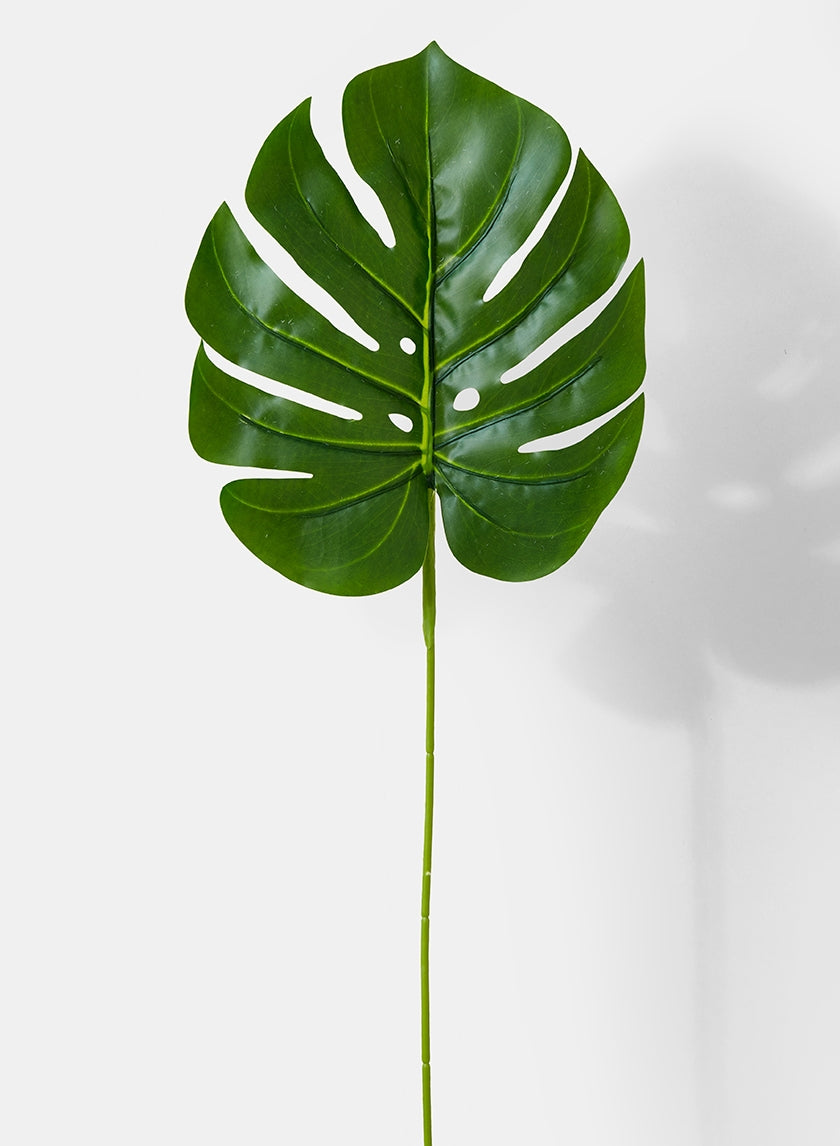 21 in Small Artificial Split Philodendron Leaf