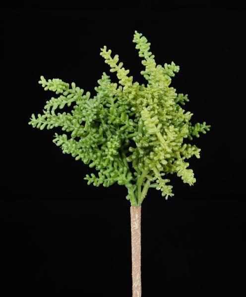 8"L UV SHIELD SUCCULENT PICK GREEN